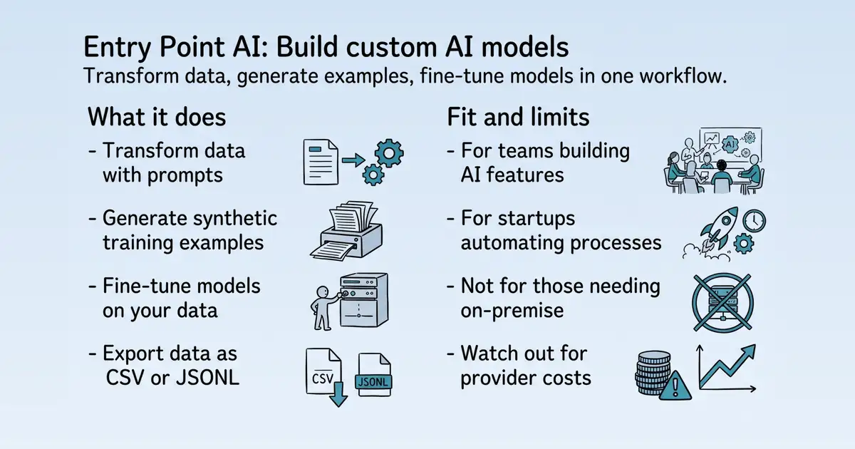 Entry Point AI at a glance