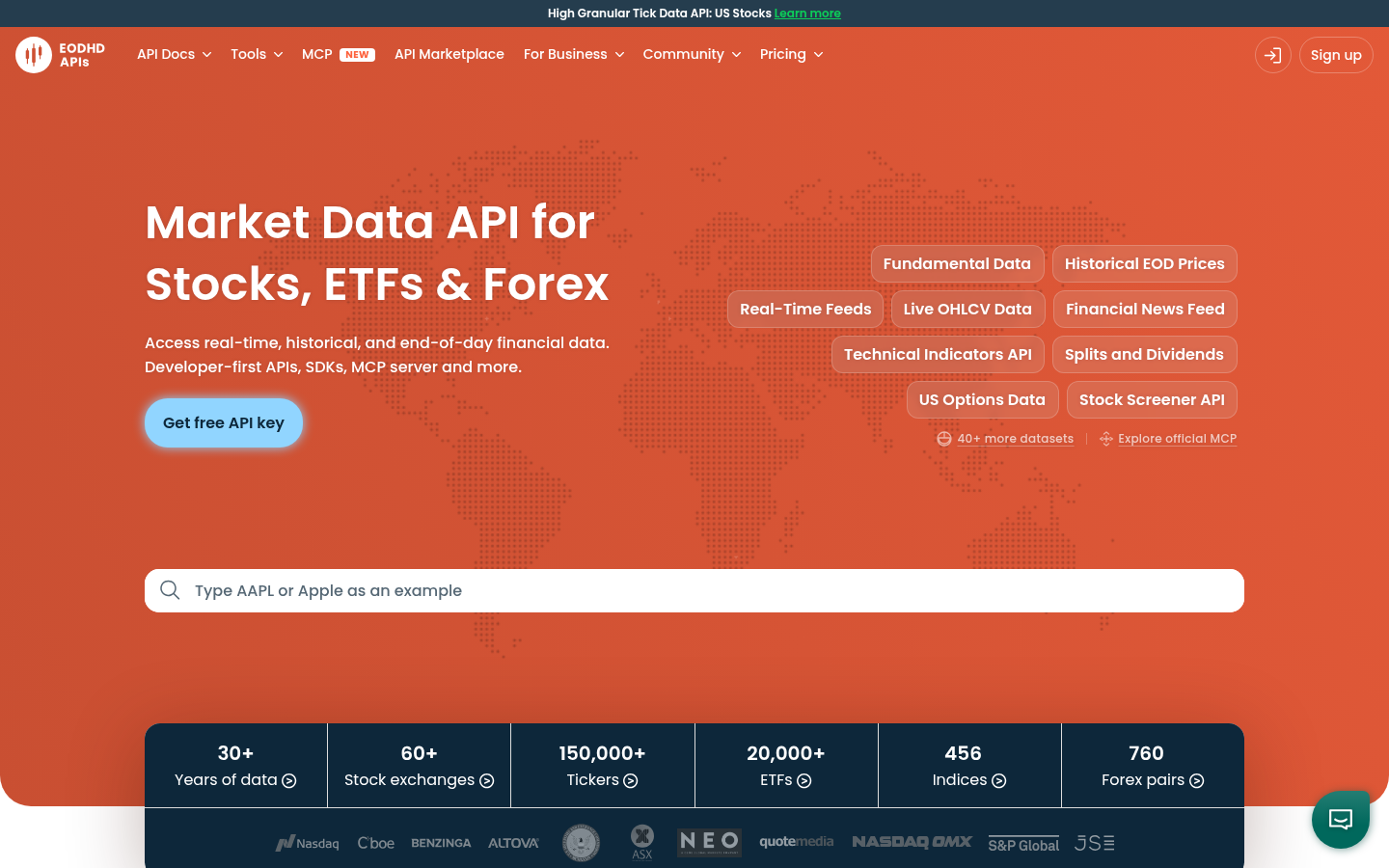 Homepage of the website, as captured