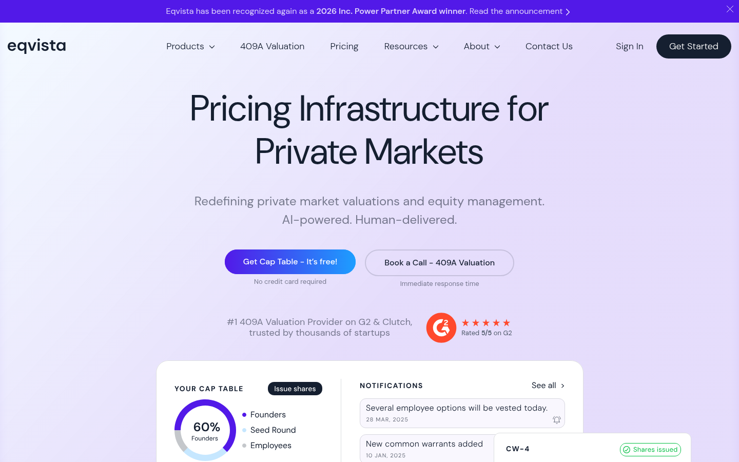 Homepage of the website, as captured