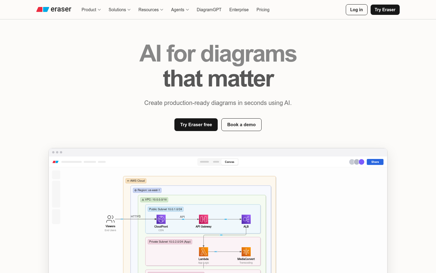 Homepage of the website, as captured