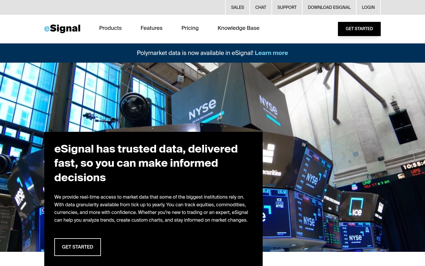 Homepage of the website, as captured