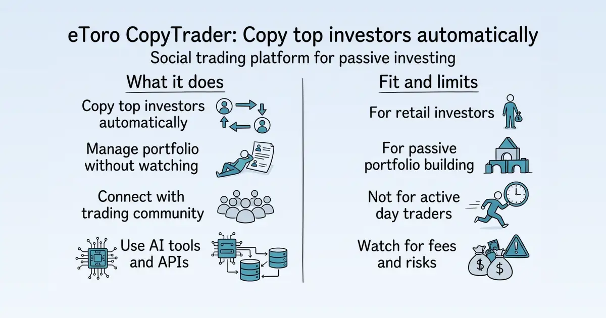 eToro CopyTrader at a glance