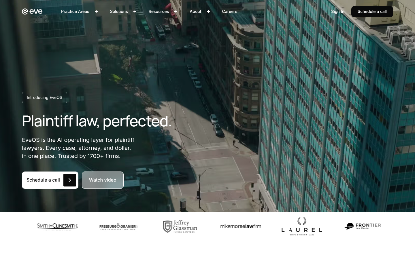 Homepage of the website, as captured