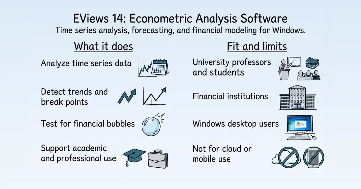 EViews 14 at a glance