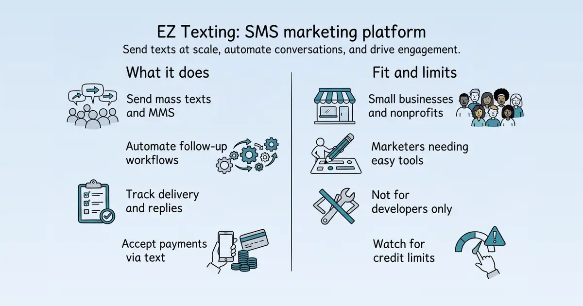 EZ Texting at a glance