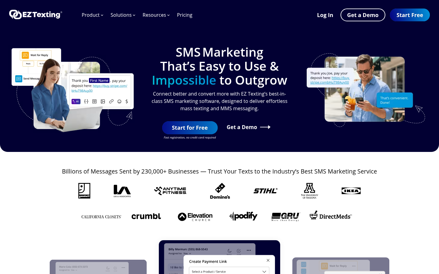Homepage of the website, as captured