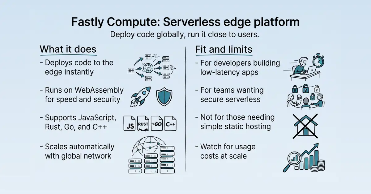 Fastly Compute at a glance