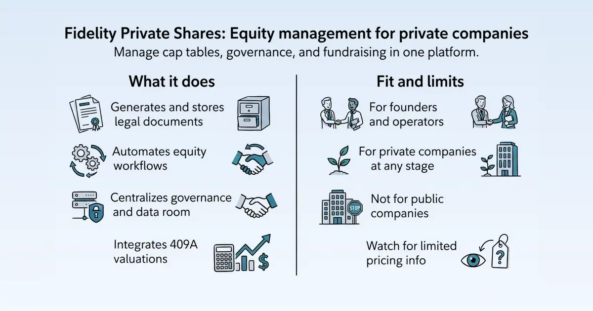 Fidelity Private Shares at a glance