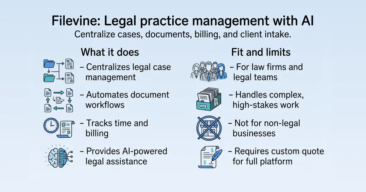 Filevine at a glance