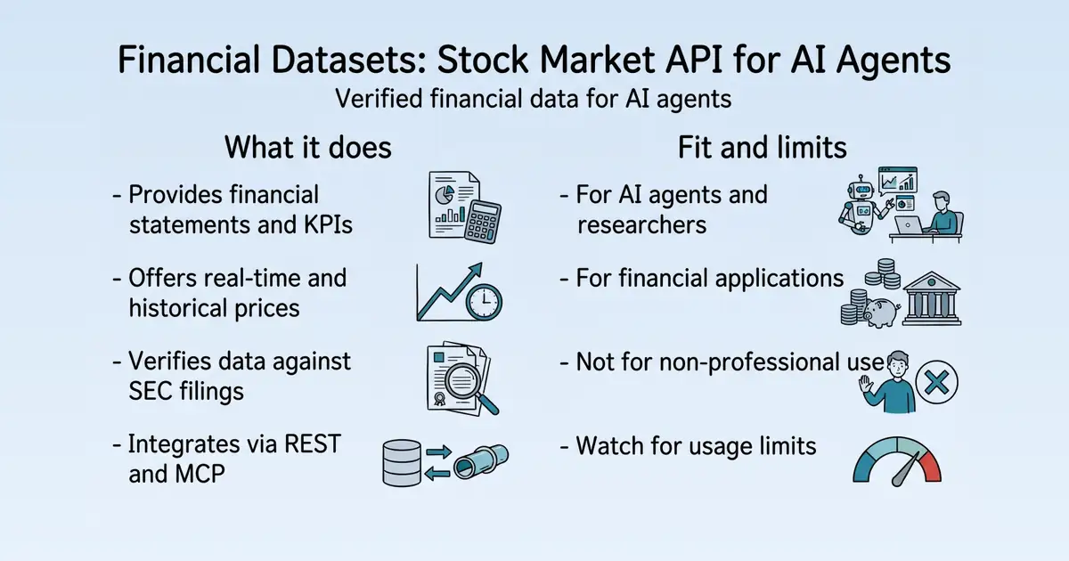 Financial Datasets at a glance