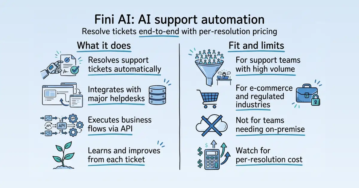 Fini AI at a glance