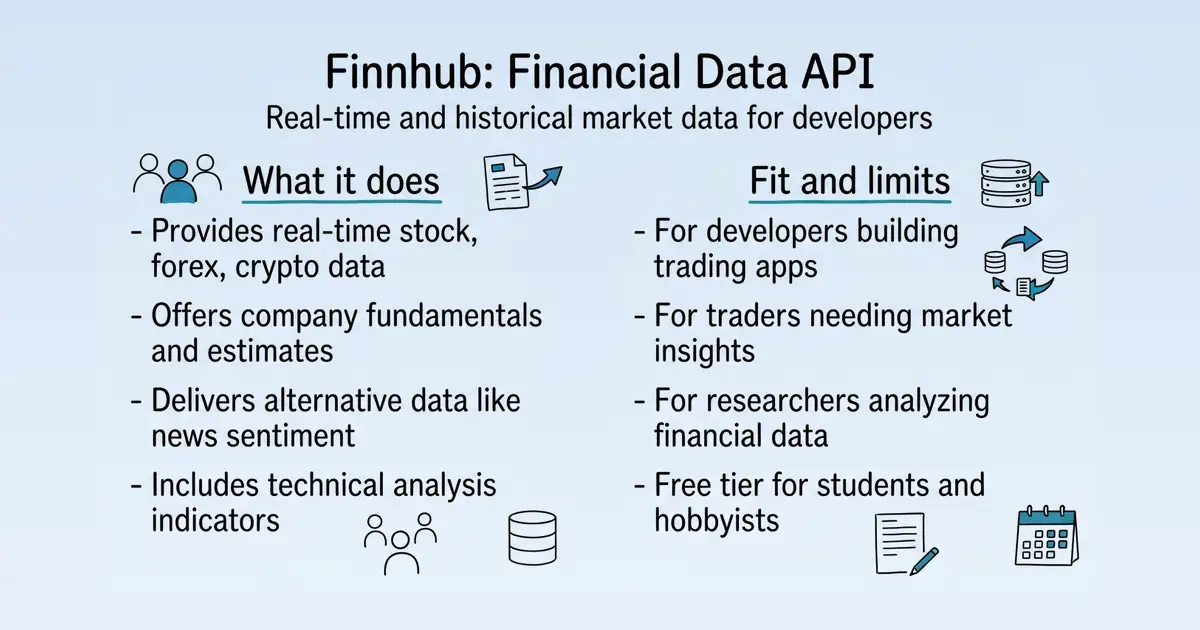 Finnhub at a glance