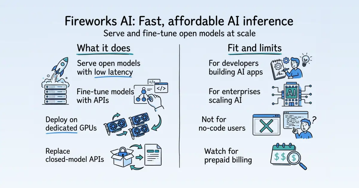 Fireworks AI at a glance