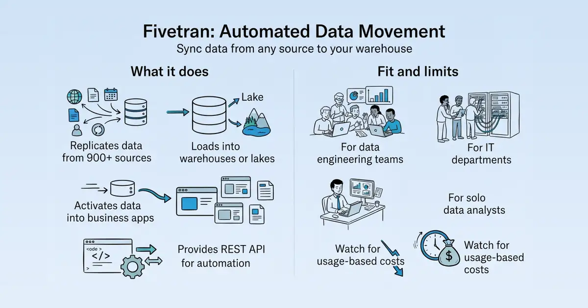 Fivetran at a glance
