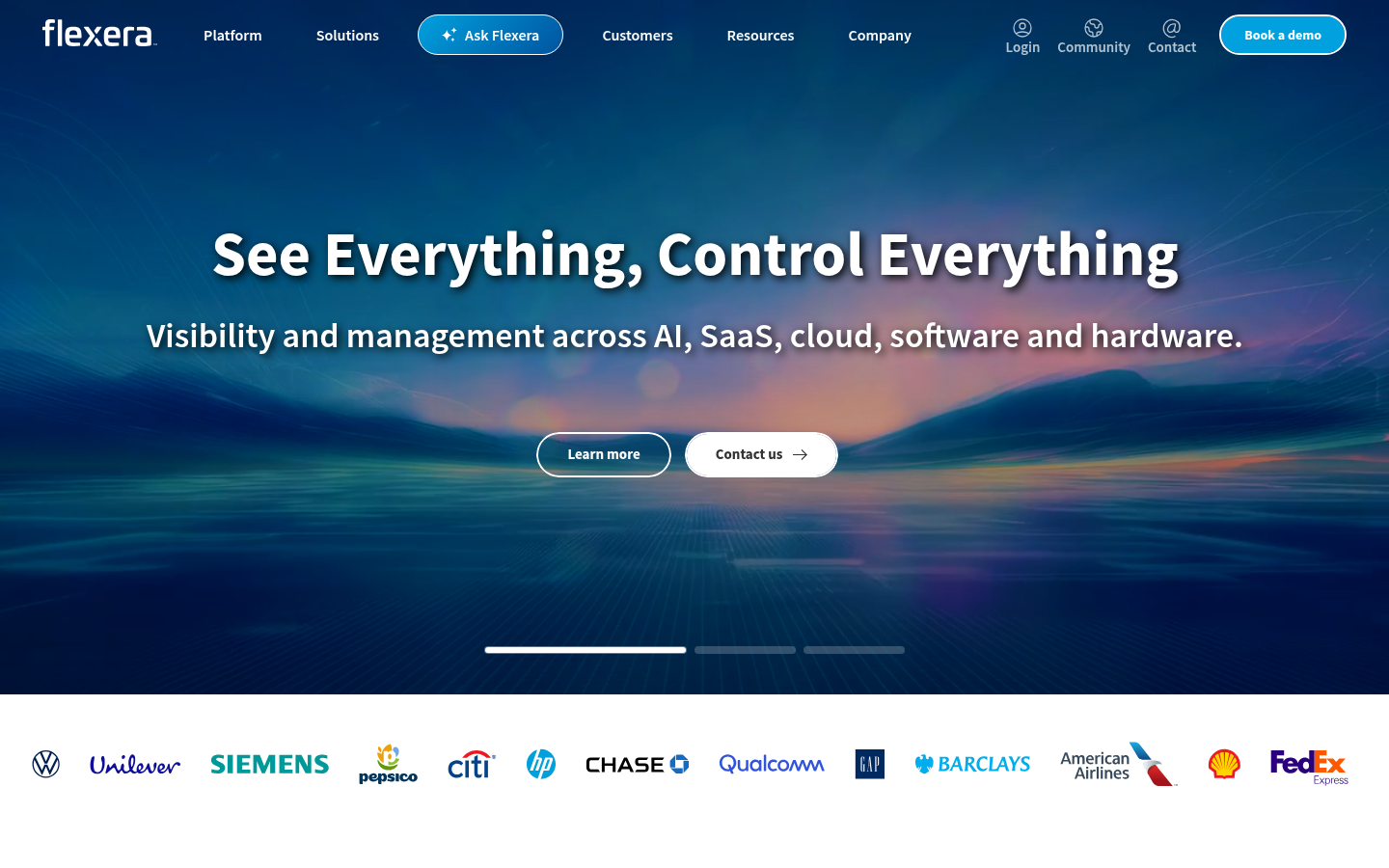 Homepage of the website, as captured