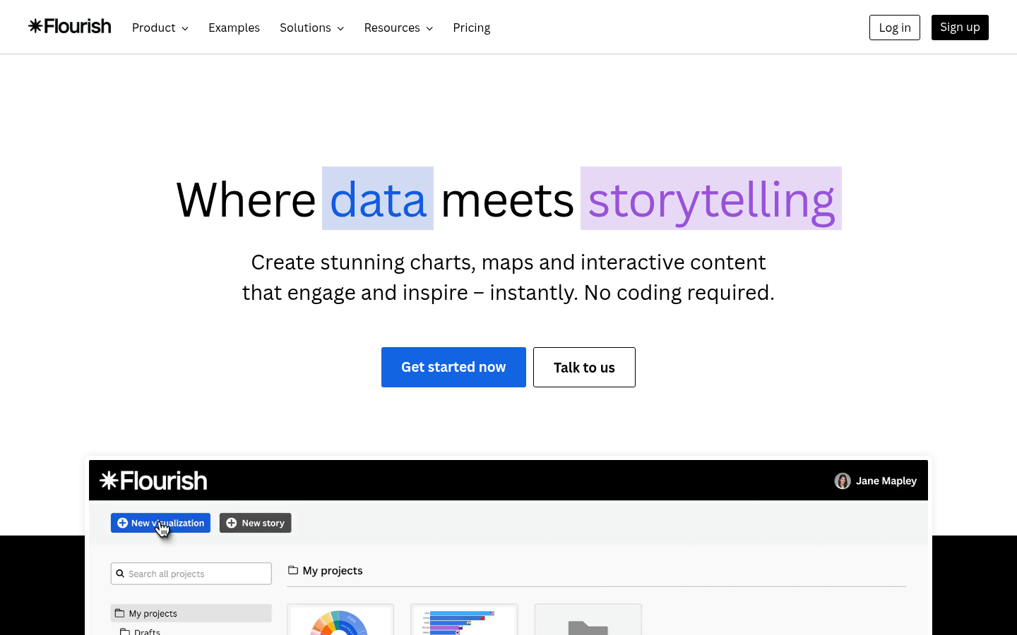 Homepage of the website, as captured