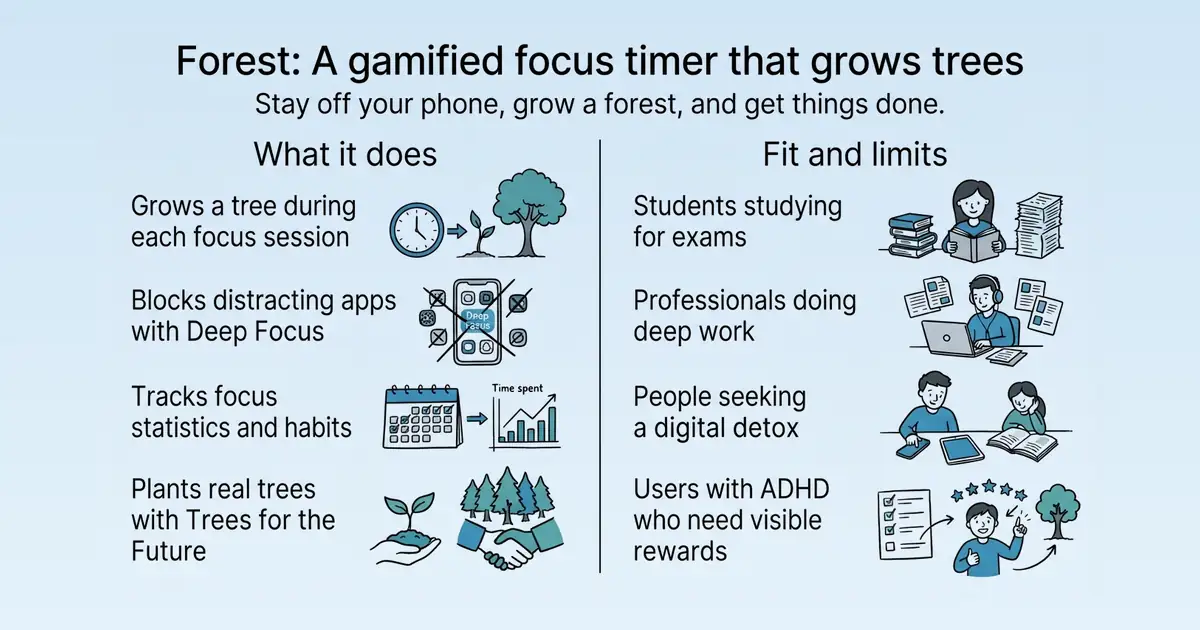 Forest at a glance