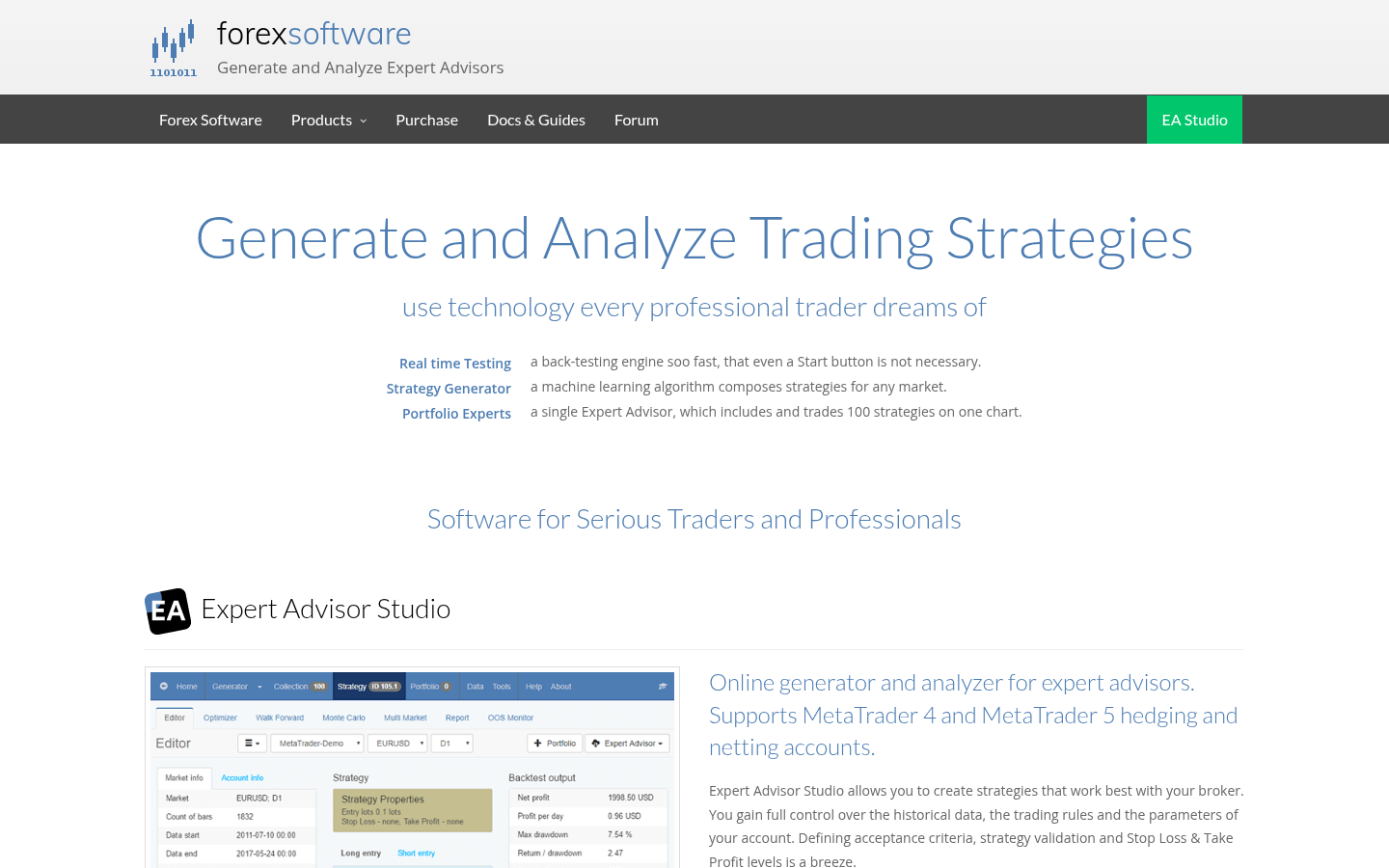 Homepage of the website, as captured