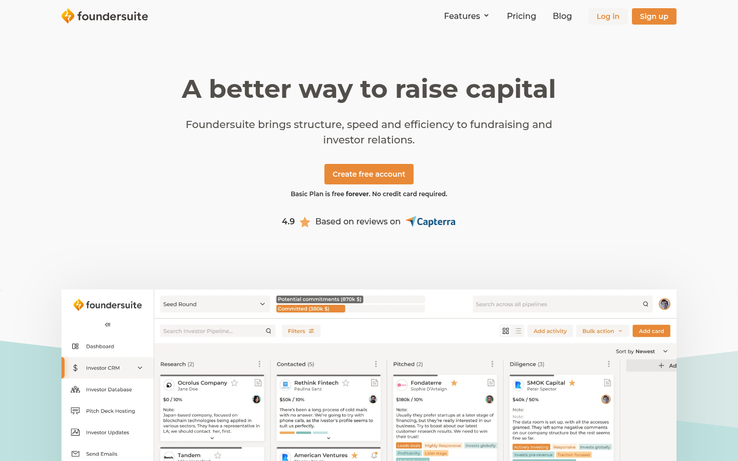 Homepage of the website, as captured