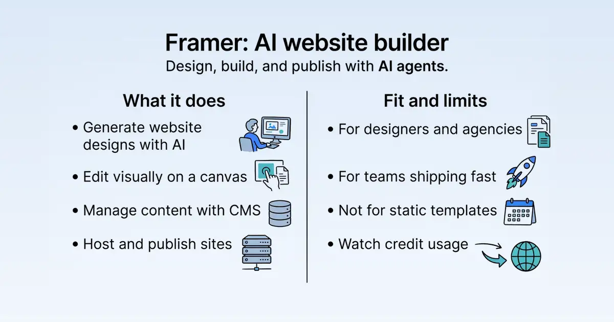 Framer at a glance
