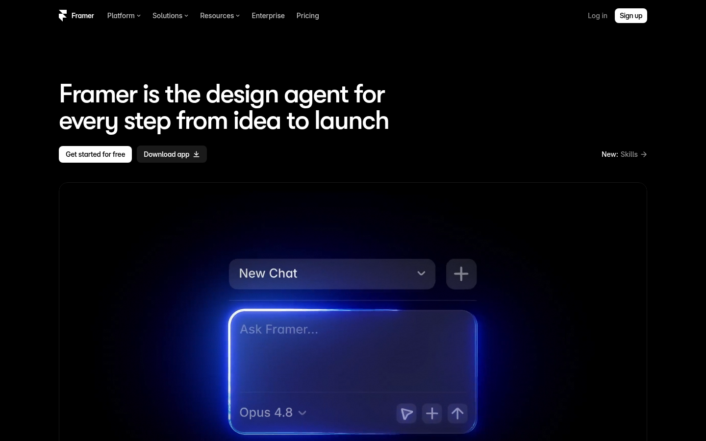 Homepage of the website, as captured