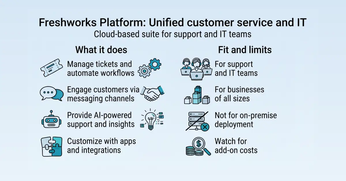 Freshworks Platform at a glance