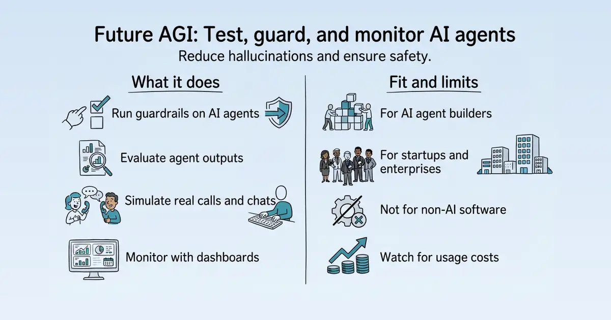Future AGI at a glance