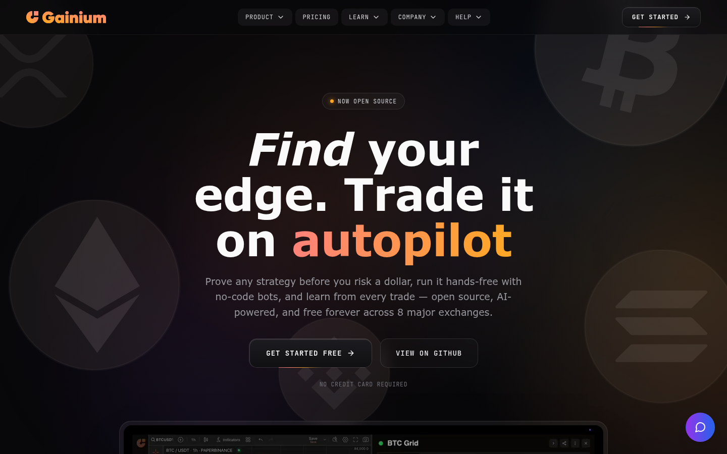 Homepage of the website, as captured