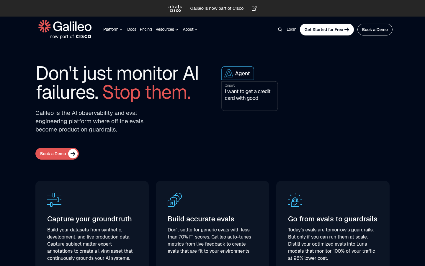 Homepage of the website, as captured