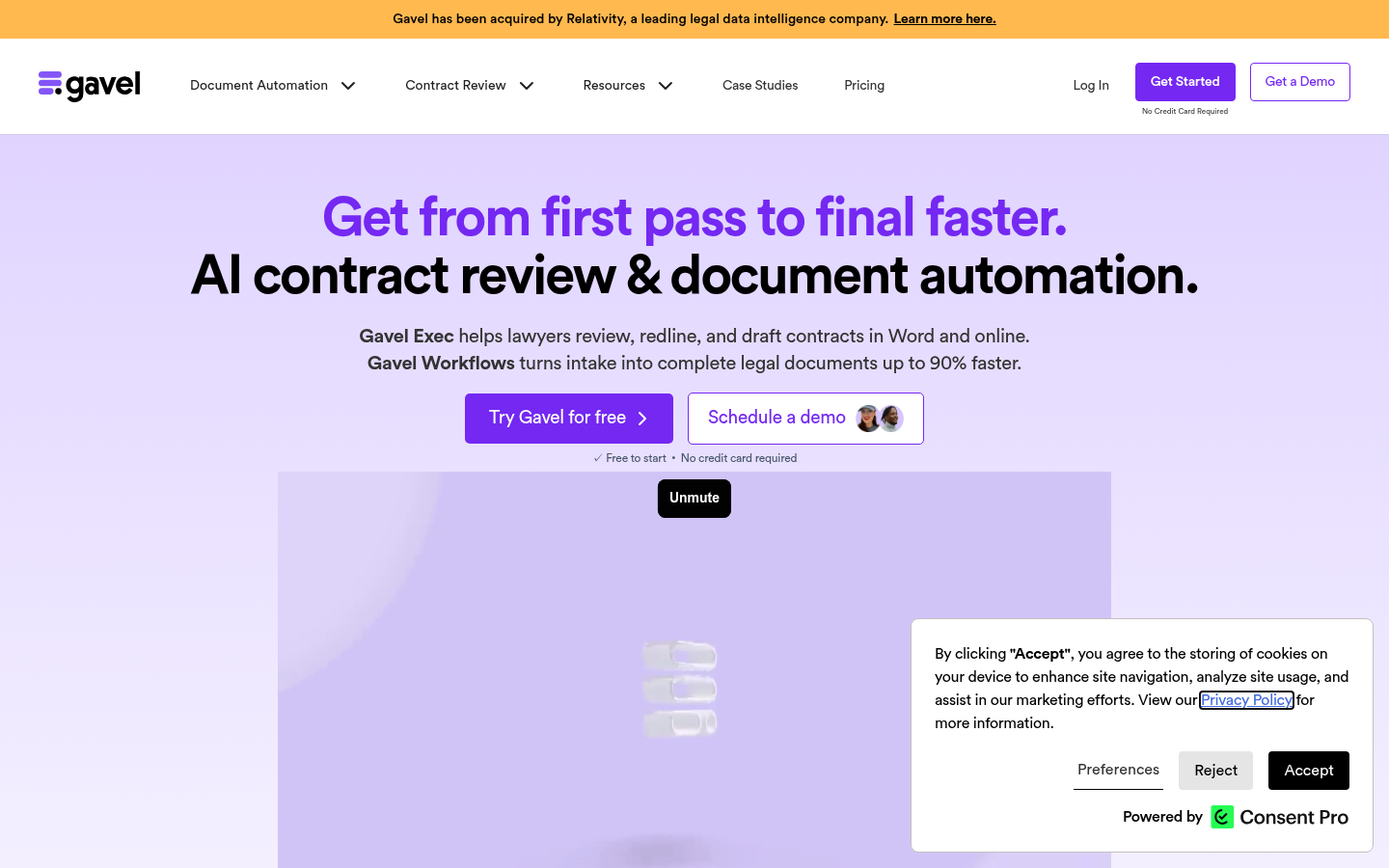 Homepage of the website, as captured