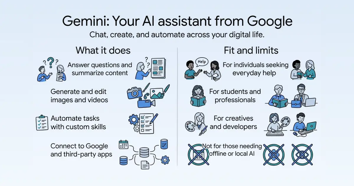 Gemini at a glance