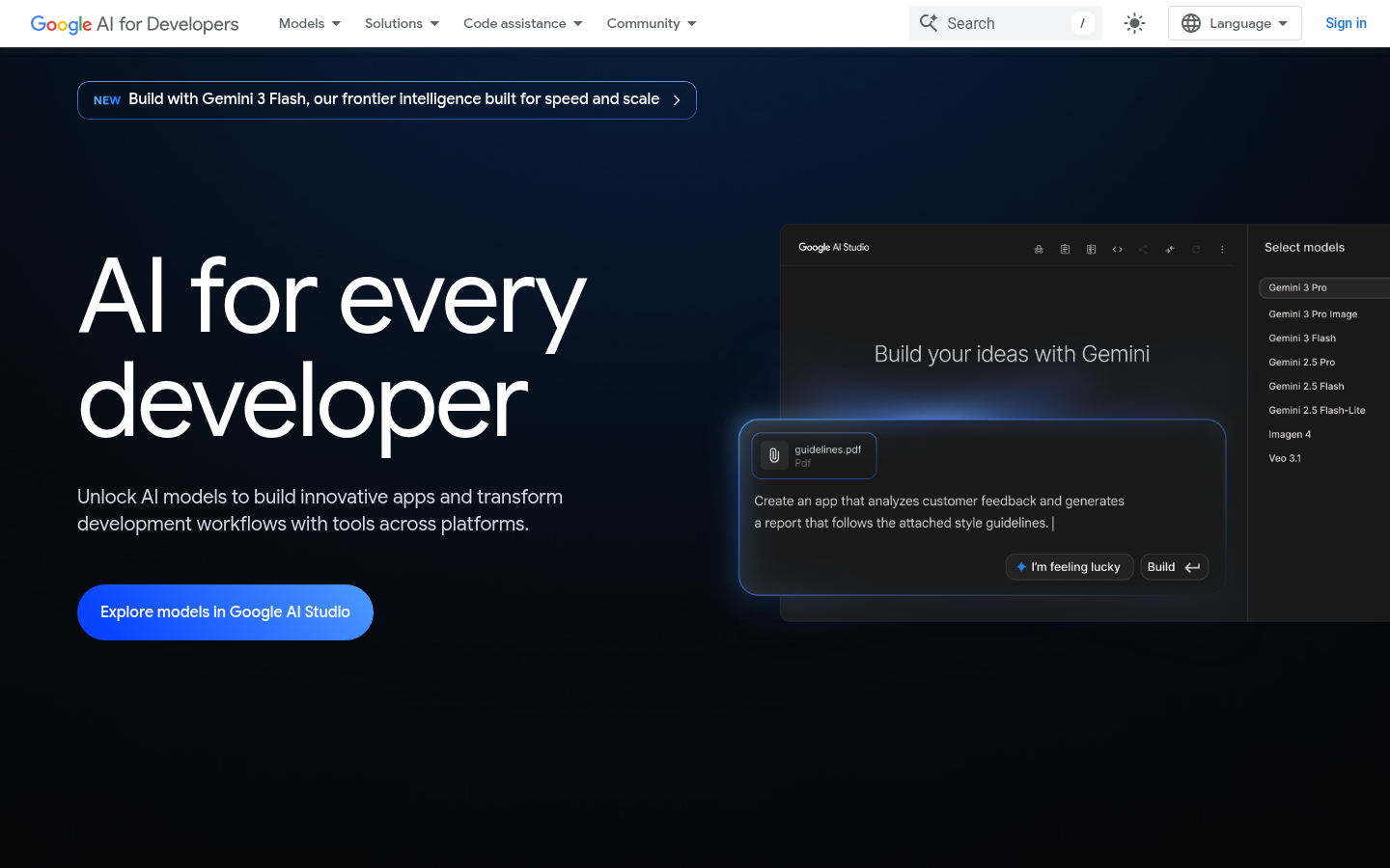 Homepage of the website, as captured