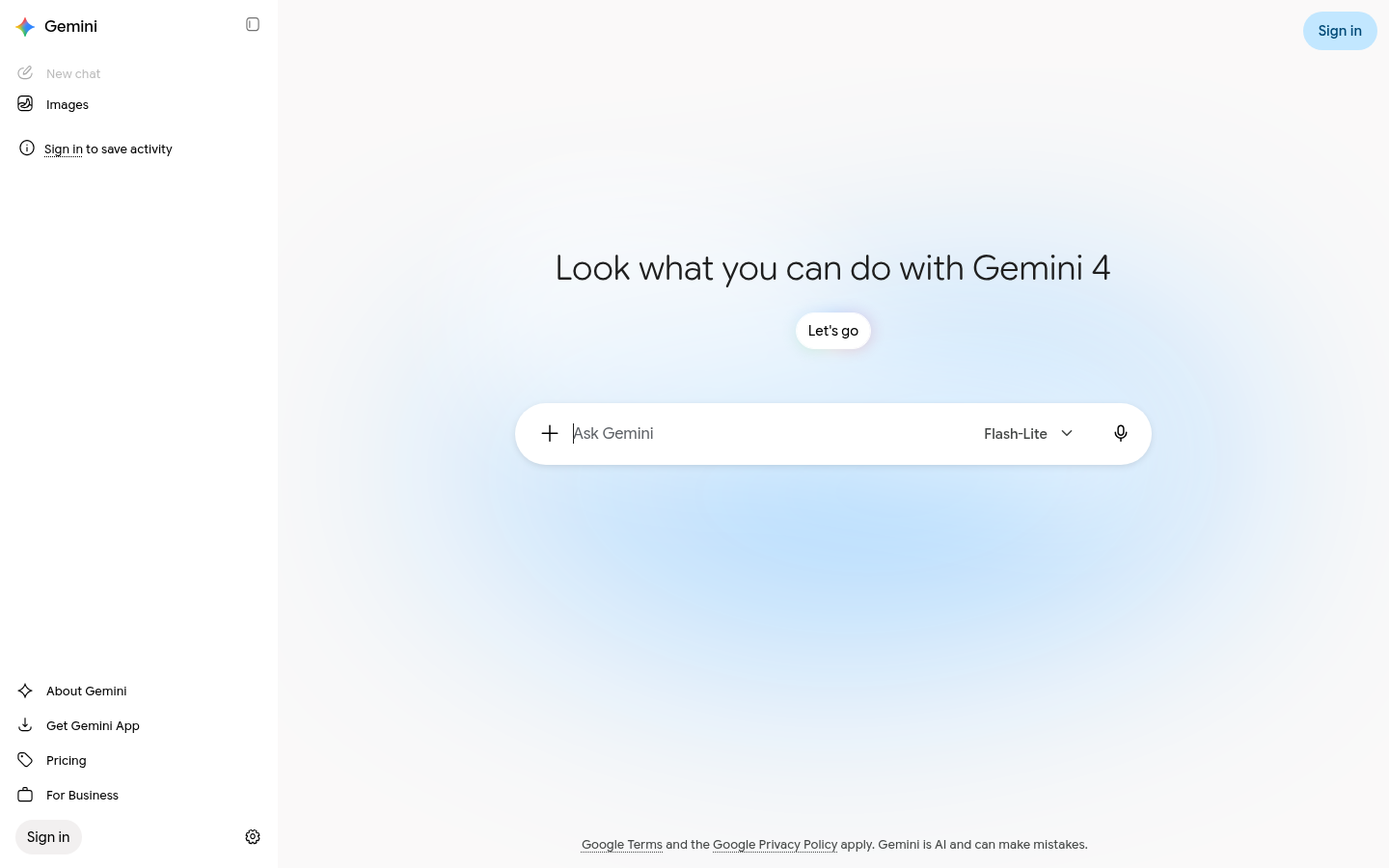 Homepage of the website, as captured