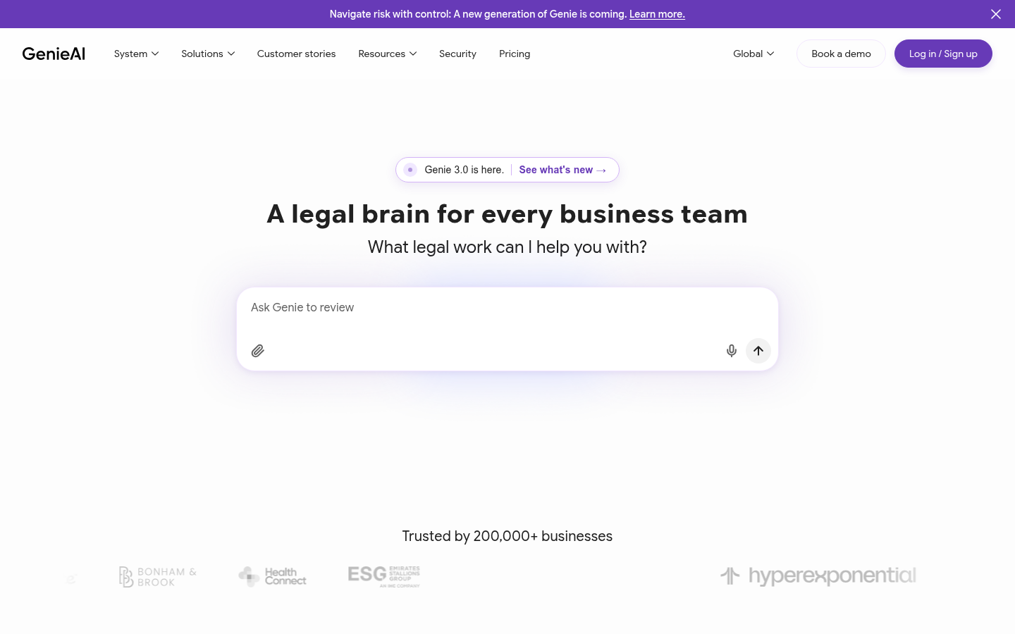 Homepage of the website, as captured