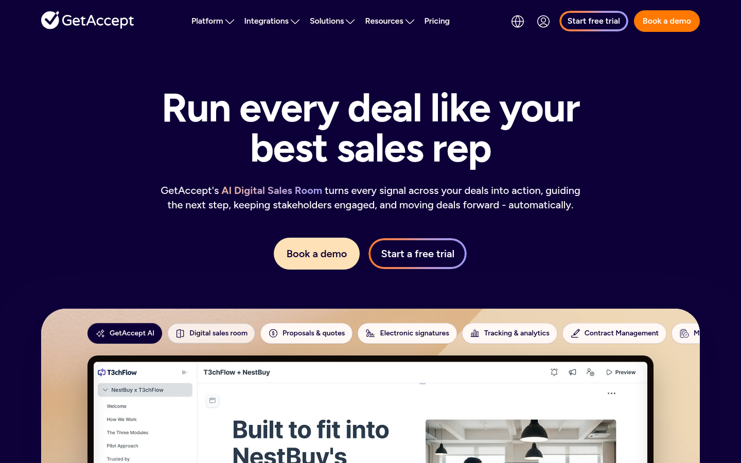 Homepage of the website, as captured