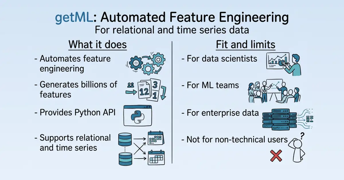 getML at a glance