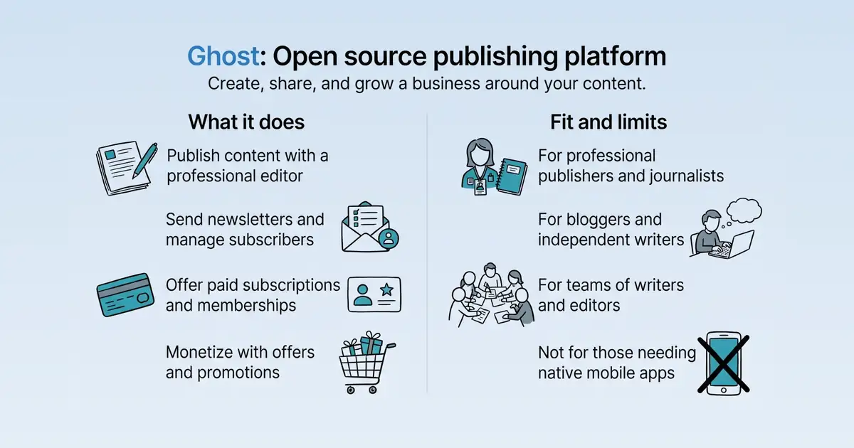 Ghost at a glance