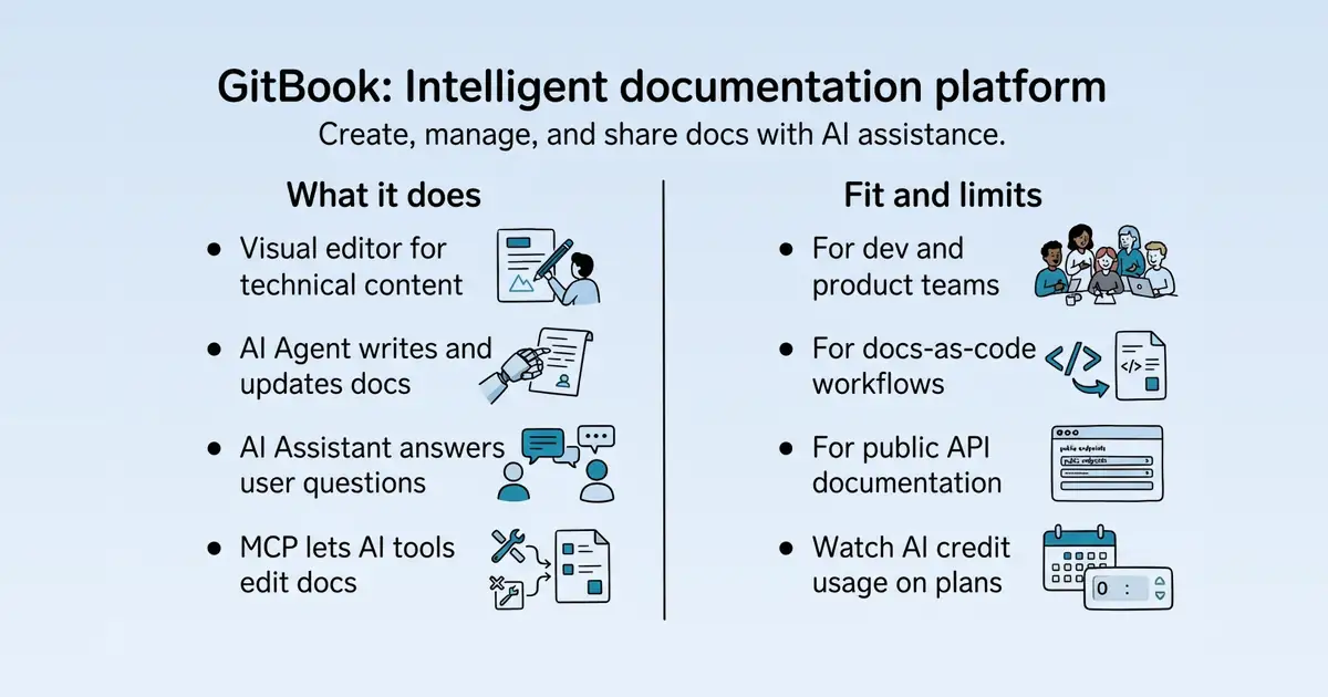 GitBook at a glance