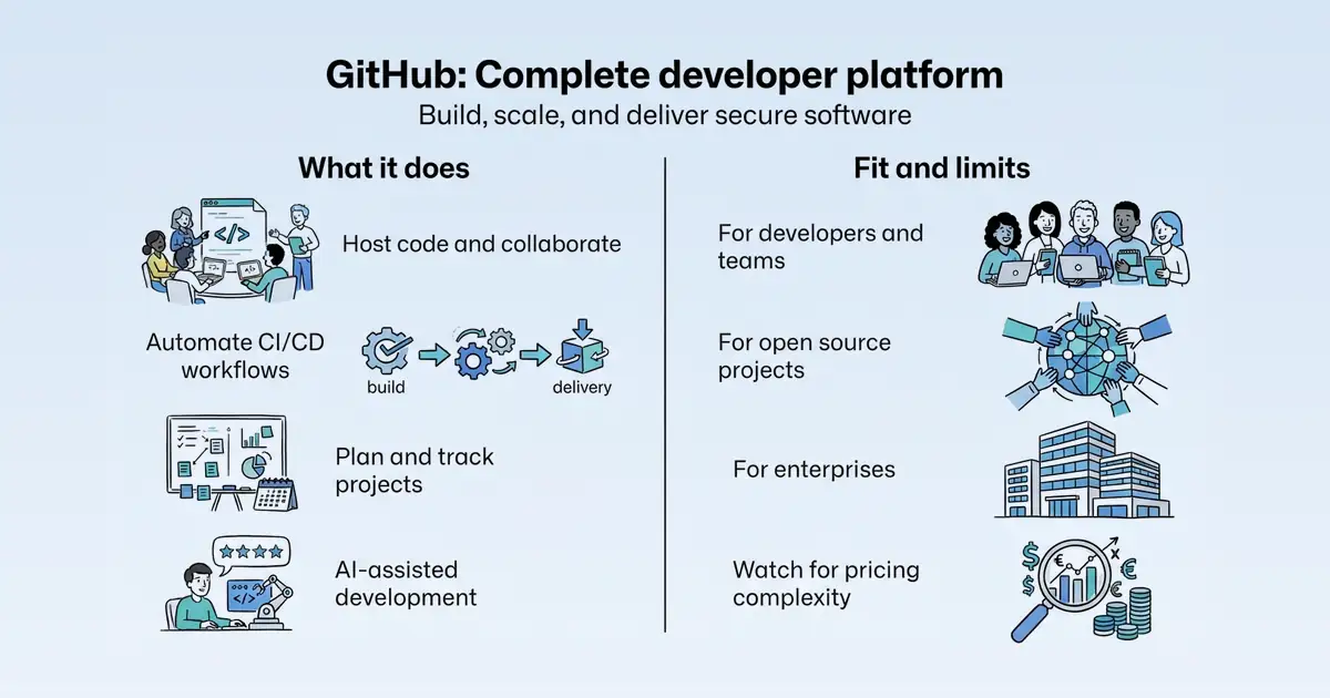 GitHub at a glance