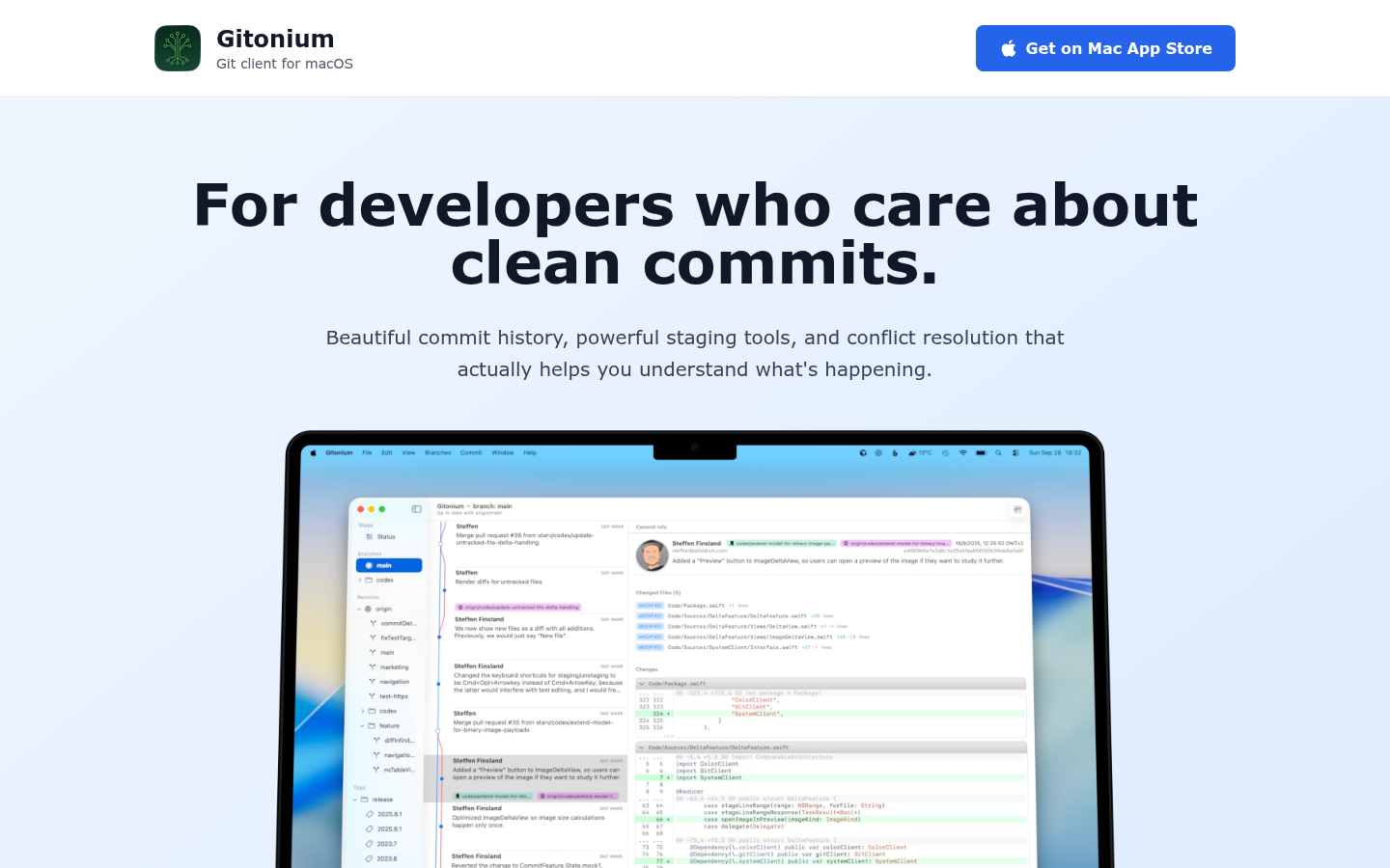 Homepage of the website, as captured