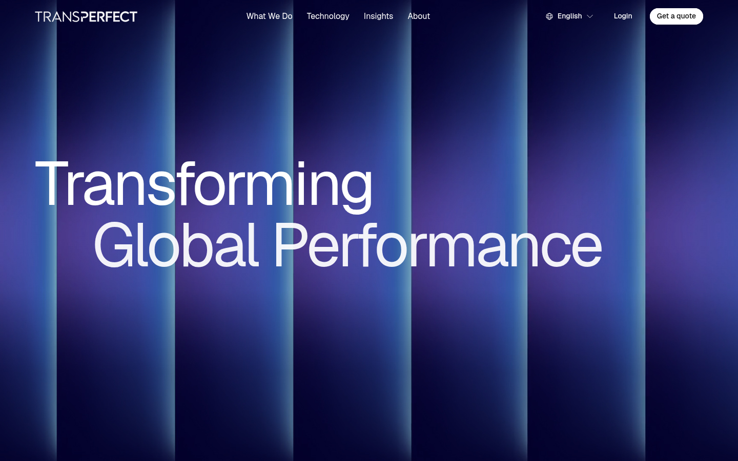 Homepage of the website, as captured