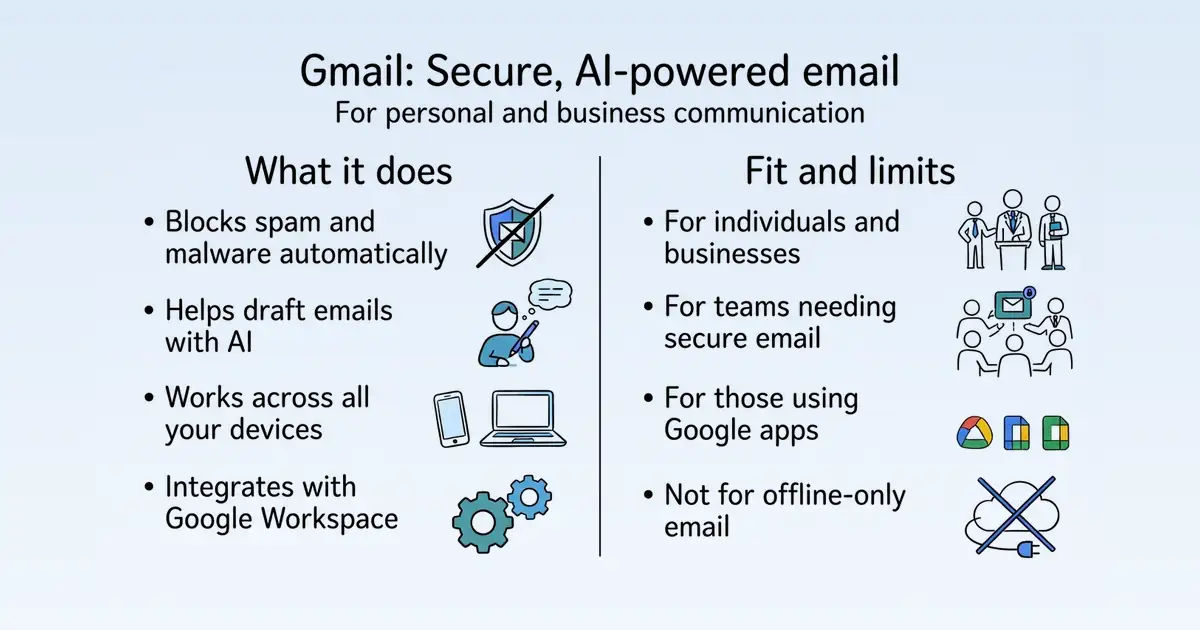 Gmail at a glance