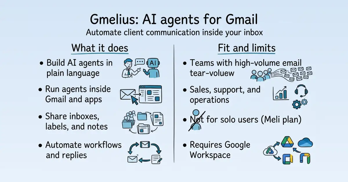 Gmelius at a glance