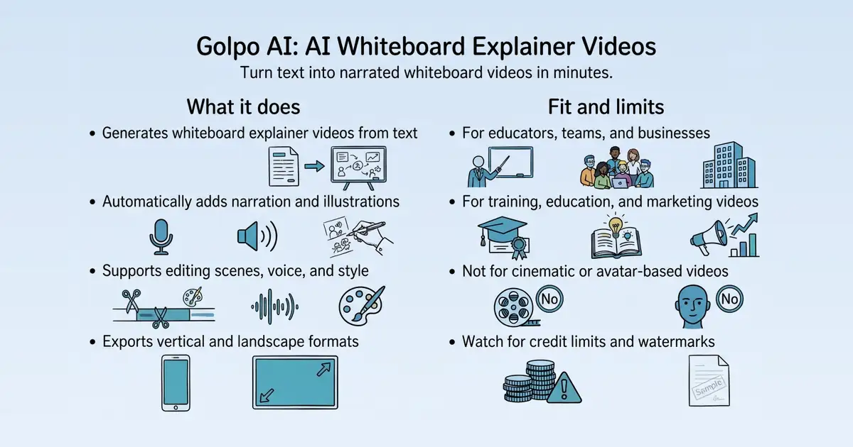 Golpo AI at a glance