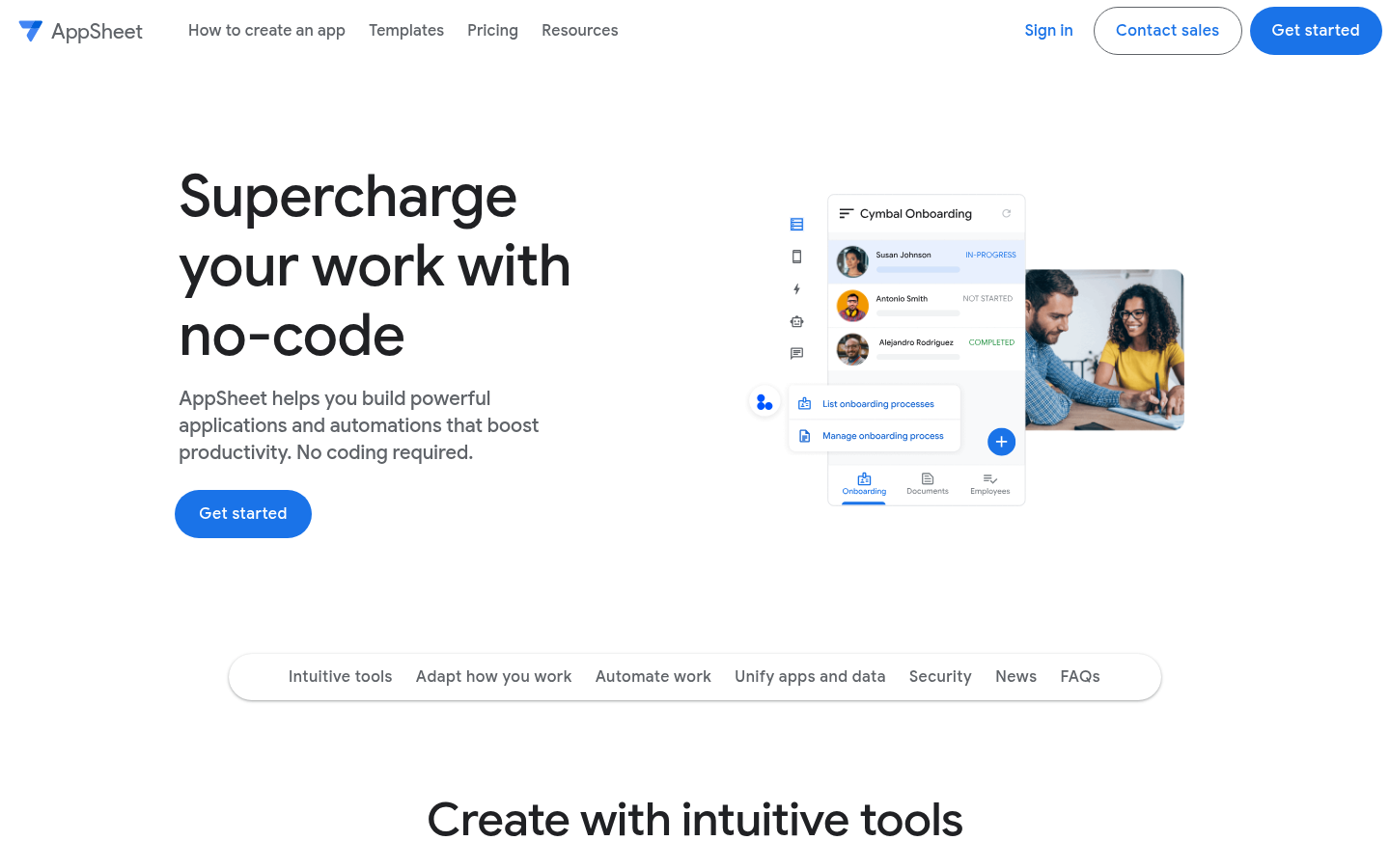 Homepage of the website, as captured