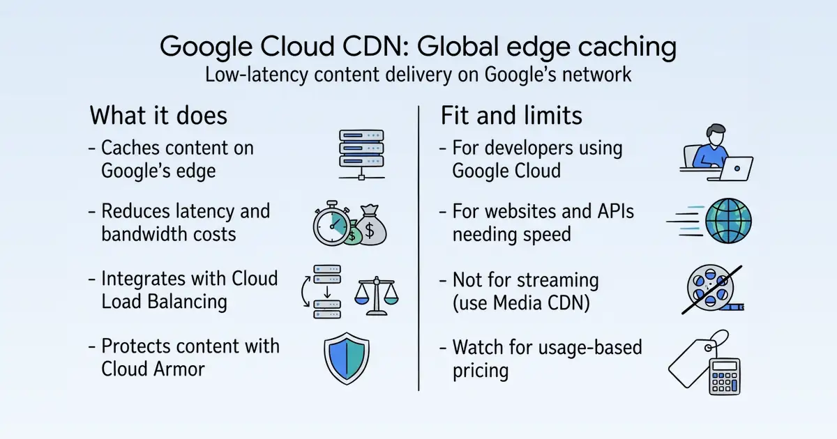 Google Cloud CDN at a glance