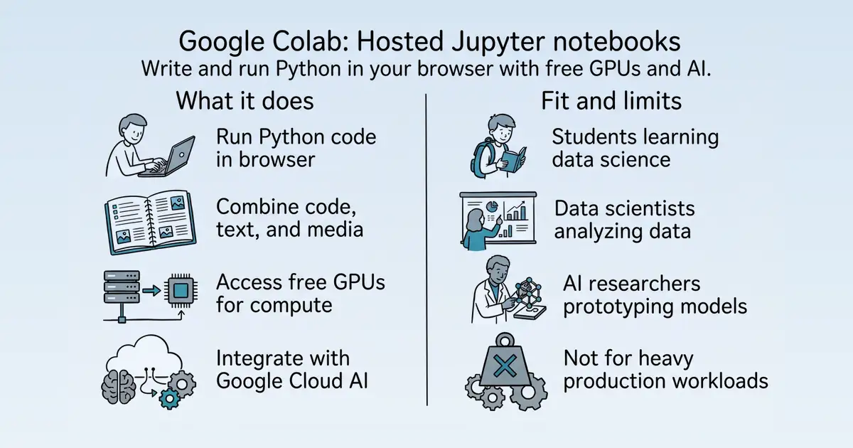 Google Colab at a glance