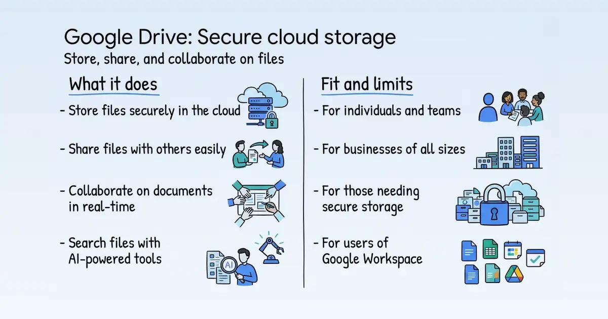 Google Drive at a glance