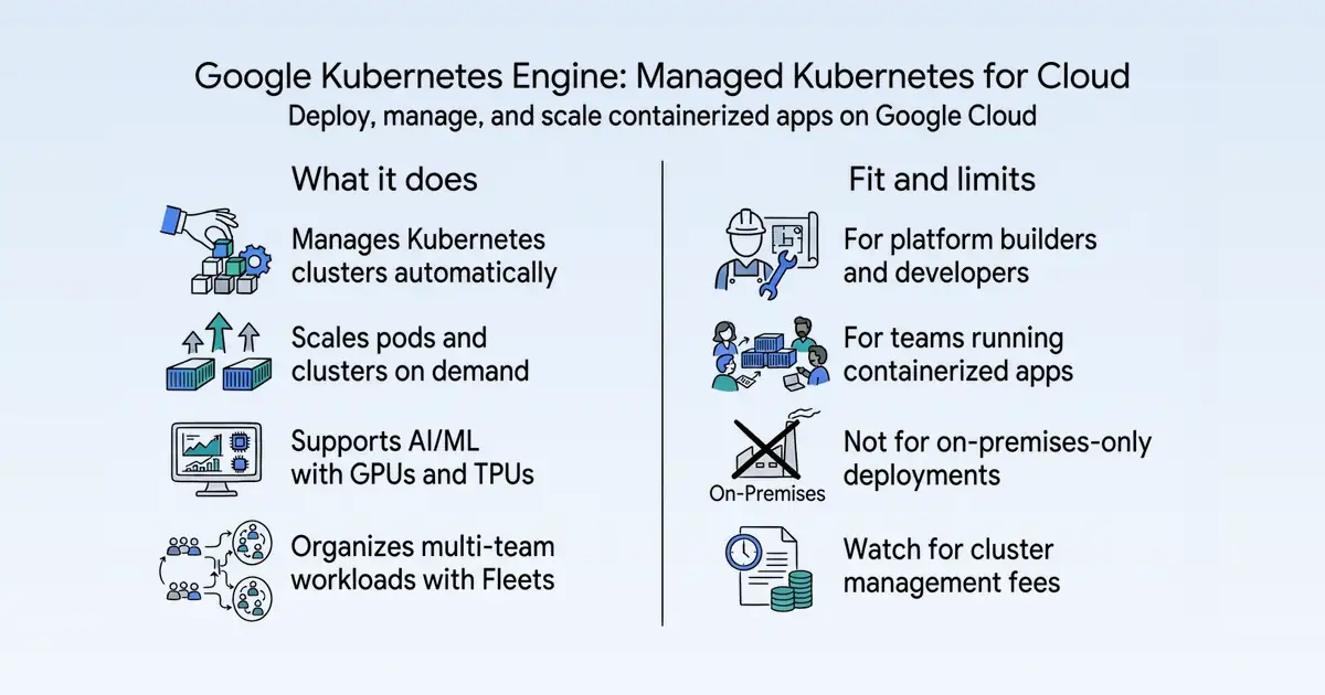Google Kubernetes Engine (GKE) at a glance