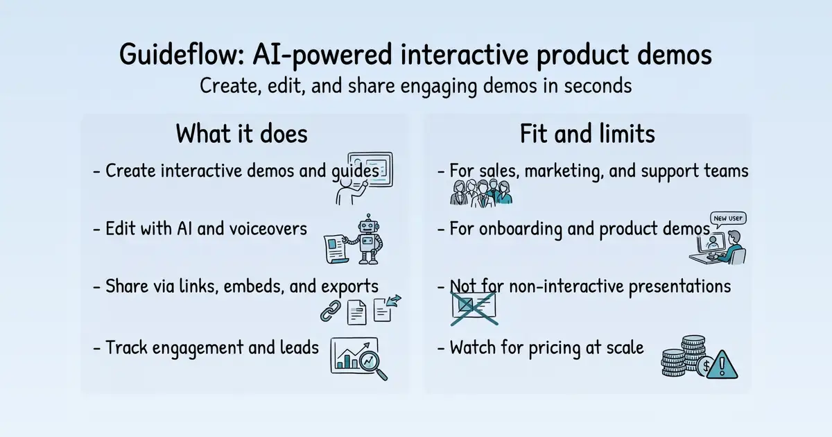 Guideflow at a glance